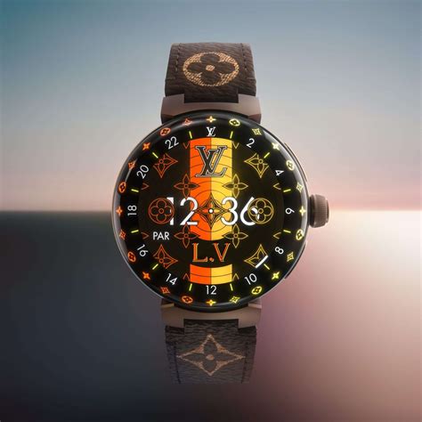 tambour horizon light up connected watch